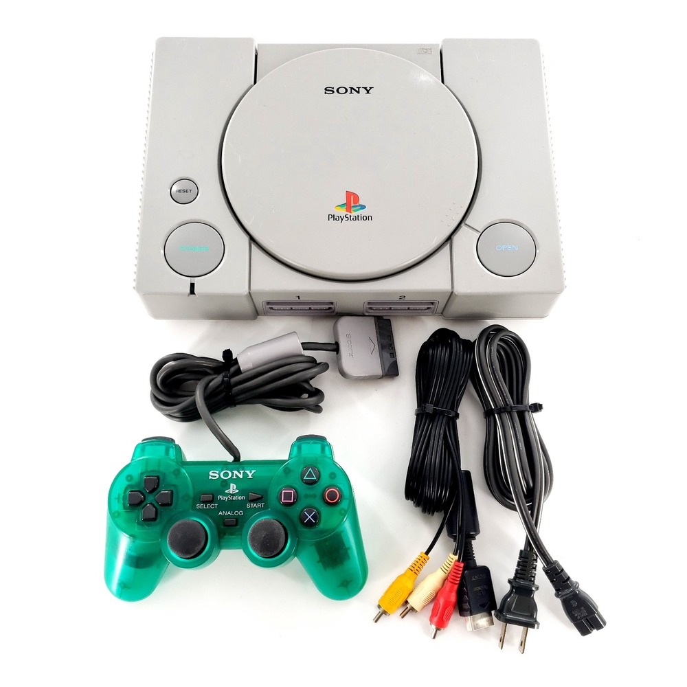 Sony PlayStation 1 Console SCPH-7001 w/ Controller No Games Tested & Works READ